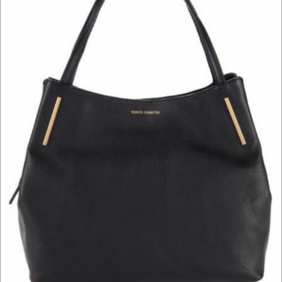 Vince Camuto ⚜️ Large Ike Leather Tote Purse - Picture 6 of 7